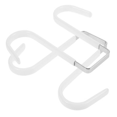 Cabilock 2-Piece Over-the-Door Hooks for Towels, Coats, and Clothing, No Nails