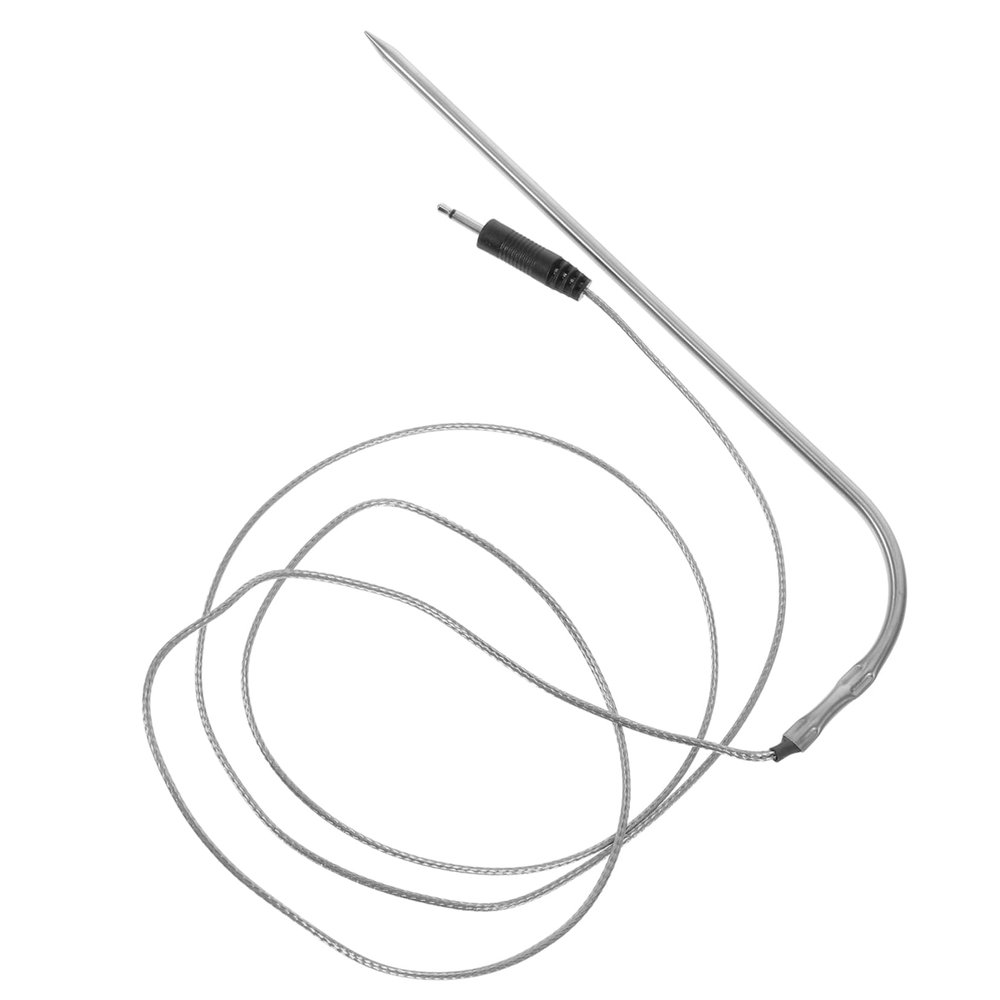 Toddmomy Stainless Steel Grill Thermometer Probe with Secure Clip