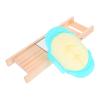 Multifunctional Stainless Steel, Wood, and PP Potato Slicer view 1