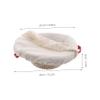 Amosfun Round Bread Proofing Basket, Cotton Cloth and Rope view 2