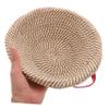Amosfun Round Bread Proofing Basket, Cotton Cloth and Rope view 4
