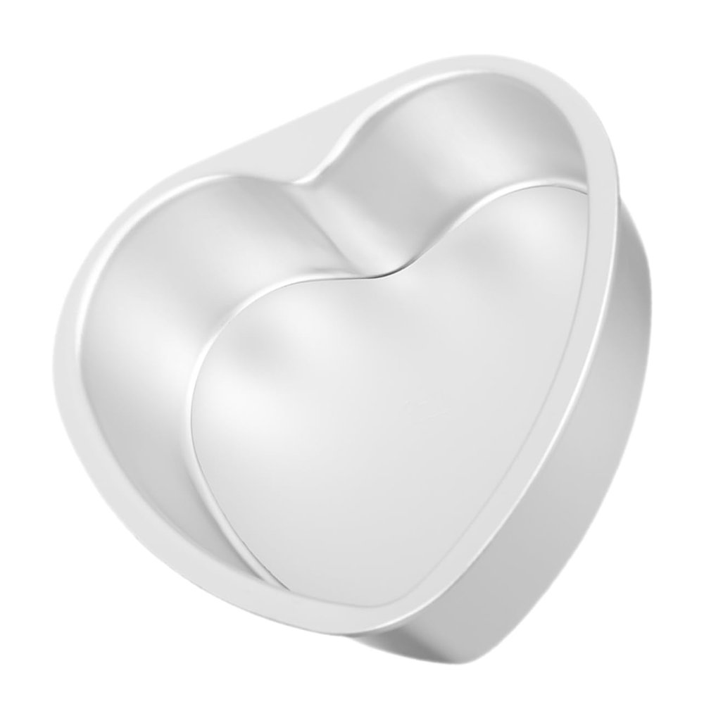 DONFAMDS Heart-Shaped Cake Pan with Removable Bottom