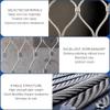 304 Stainless Steel Wire Rope Mesh Safety Net view 4
