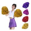 Cheerleading Pom-Poms, Practical, Bright Color, Glitter for Basketball, Dance and Cheerleaders (Silver) view 4