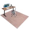 Xiaputcr Office Chair Mat for Carpet and Hardwood Floors, 140 x 160 cm view 2