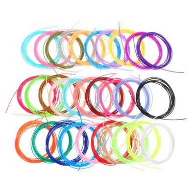 3D Printer Filament, 30 Rolls, 1.75 mm ABS Replacement Filament