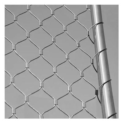 304 Stainless Steel Rope Mesh Safety Net for Balcony, Garden & Farm
