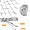 304 Stainless Steel Rope Mesh Safety Net for Balcony, Garden & Farm view 3