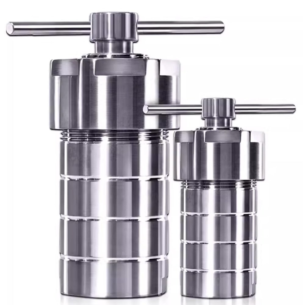 ZYFBD 50 mL Hydrothermal Autoclave Reactor, 304 Stainless Steel with PTFE Lining