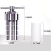 ZYFBD 50 mL Hydrothermal Autoclave Reactor, 304 Stainless Steel with PTFE Lining view 2