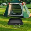 Gralara Foldable Shower Base for Beach Activities, Black view 3
