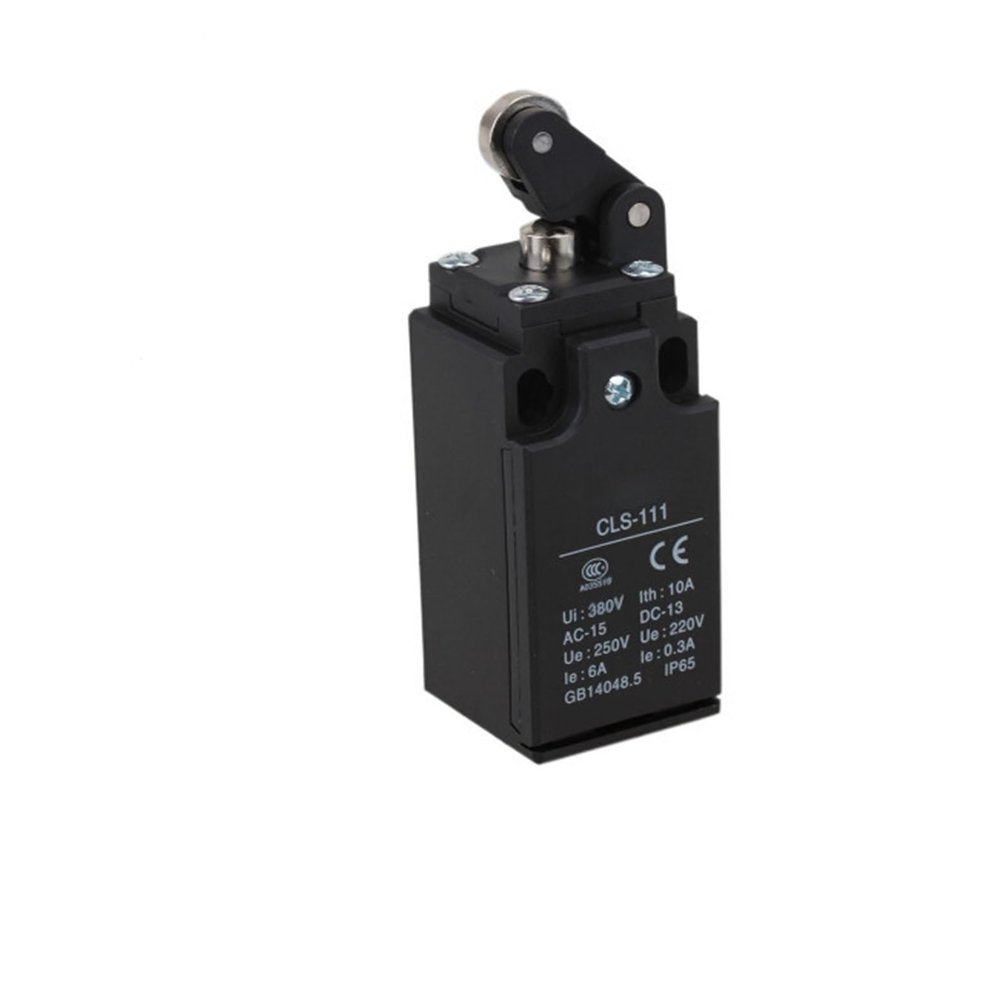 PQYSMVVG CLS-111 Limit Switch with Side Roller Lever Actuator, 6A/250VAC, 0.3A/220VDC