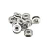 SV4-12ZZ 4 × 12 × 4 mm SV4-14ZZ Stainless Steel Roller Bearing, Guide Rail Pulley, V-Shaped Bearing, 4-Pack (SV4-12ZZ) view 1