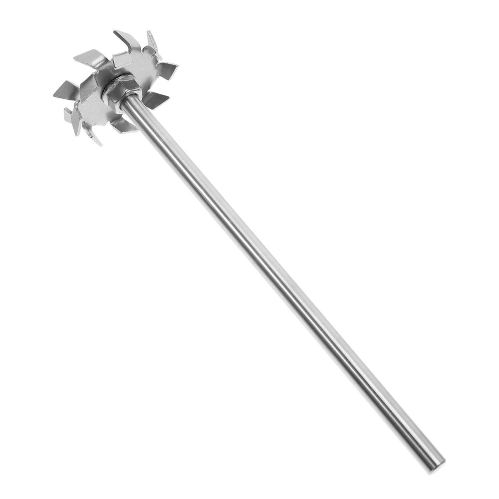 Stainless Steel Stirring Paddle Set with 8 mm Hole and Long Rod