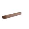 78.7"/86.6" Floating TV Stand with LED Lighting, Walnut view 1