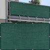 Balcony Privacy Screen 85 x 220 cm, Dark Green view 1