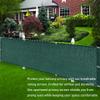 Balcony Privacy Screen 85 x 220 cm, Dark Green view 2