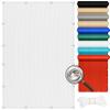 Rectangular Sun Shade Sail 440 x 500 cm, 98% UV Protection, White view 1