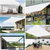 Rectangular Sun Shade Sail 440 x 500 cm, 98% UV Protection, White view 2