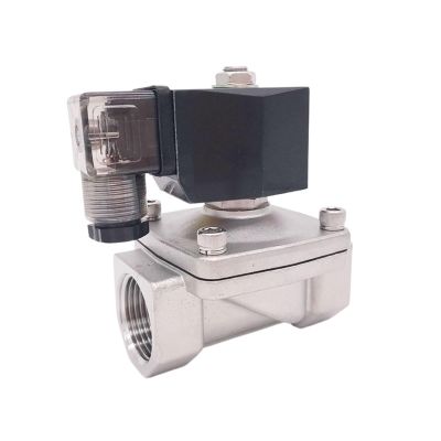 2-Way Stainless Steel 304 Water Solenoid Valve, Normally Closed, G3/4 in Port, 240V/220VAC, 20 mm Orifice, SPU-20