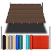 Rectangular Shade Sail 200 x 400 cm, Brown view 1