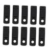 10 Black Rubber Seals for Fluid Lighters view 1