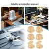 Desk Cable Organizer Clip, Space-Saving Cable Management view 4