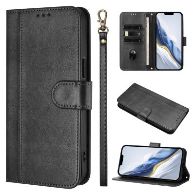 Ymyhyuxi Leather Flip Case for iPhone Xs, Black