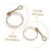 12-Piece Galvanized Iron Double-Wire Hose Clamp Set view 3