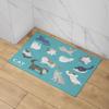EHOMERY Water-Absorbent Doormat, XXL Cartoon Cat, 45 x 75 cm view 2