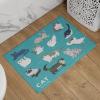 EHOMERY Water-Absorbent Doormat, XXL Cartoon Cat, 45 x 75 cm view 3