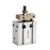 CDUK6/10/16/20/25/32 Aluminum Alloy Mini Cylinder with Built-In Magnet, Double-Acting Single-Rod Micro Cylinder (CDUK20, 20 mm Bore, 40 mm Stroke) view 2