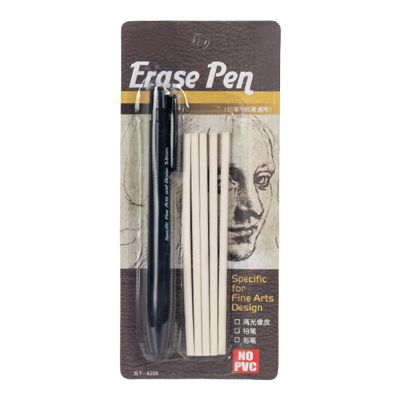 Hogvinnatil Retractable Eraser with 3.8 mm Tip and 5 Refills