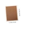 Linen Bulletin Board with Cork Board Wall Panel for Notes view 2