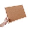 Linen Bulletin Board with Cork Board Wall Panel for Notes view 4