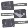 PRETYZOOM 6-Pack Plastic Trading Card Display Stands view 3