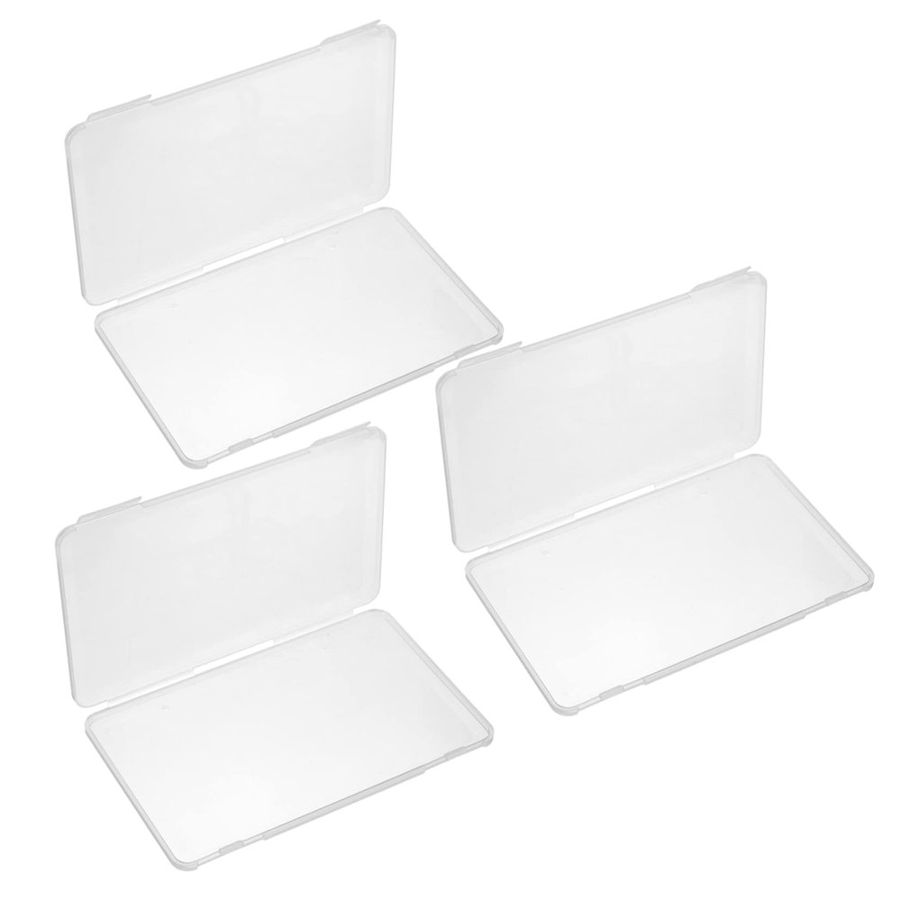 Transparent PP Card Box for Photo and Card Storage