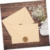 Gadpiparty 6-Pack Vintage Western-Style Envelopes with Stickers view 2