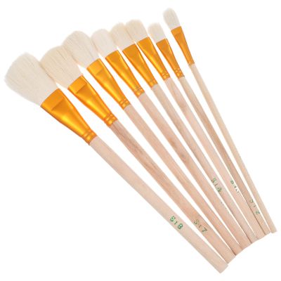 MILISTEN 4 Sets of Wooden Flower Pollination Tools, 8 Pieces × 4