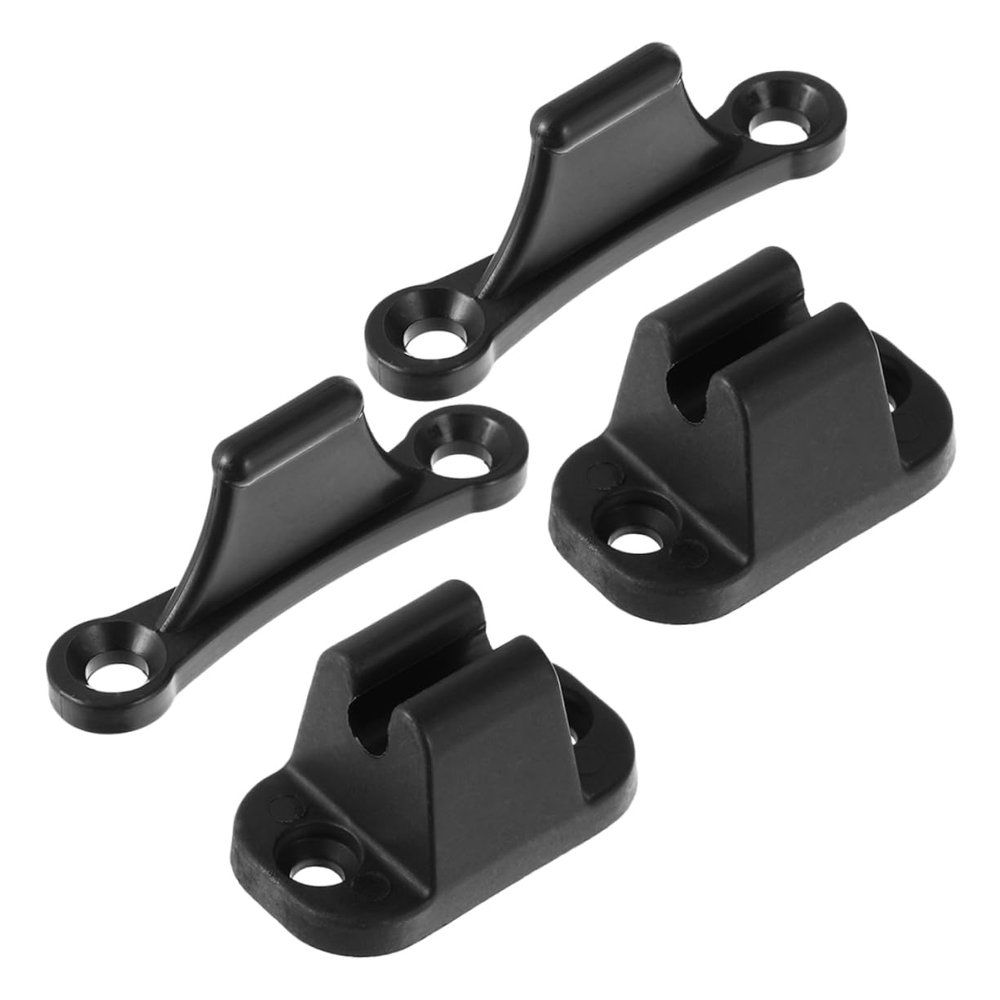 Amosfun 2-Pack Black Nylon Door Holders for RVs and Boats