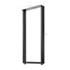 WHUANGKAKA 91.4 cm Metal Bar Table Legs for Desks and Dining Tables, Adjustable Feet, Black, 2-Piece Set (W 45.7 x H 91.4 cm) view 3