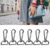 6-Piece 360° Swivel Snap Hooks, 316 Stainless Steel, for Leather Belts view 2