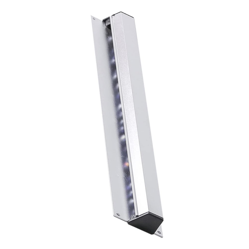 HOLIDYOYO Aluminum Alloy Kitchen Ticket Holder, Silver, Self-Adhesive Wall-Mounted, Heat-Resistant, for Orders, Receipts and Invoices in Kitchens, Offices and Clinics