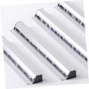 HOLIDYOYO Aluminum Alloy Kitchen Ticket Holder, Silver, Self-Adhesive Wall-Mounted, Heat-Resistant, for Orders, Receipts and Invoices in Kitchens, Offices and Clinics view 4