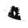 Black ABS Cable Holder with Clip Design view 2