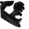 Black ABS Cable Holder with Clip Design view 3