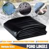 Pond Liner, 40 mil Black HDPE Membrane for Fish Ponds, Streams, Fountains and Waterfalls view 2