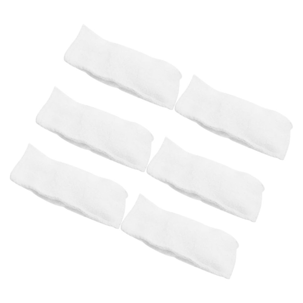 Toyvian 6 Portable Talcum Powder Bags for Billiards, White Powder