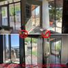 Magnetic Fly Screen Door, 205 x 145 cm, Black view 4