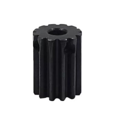 Aqxypas 1M Spur Gear Pinion, 12T, 6.35 mm Bore, 45# Steel, 2-Pack